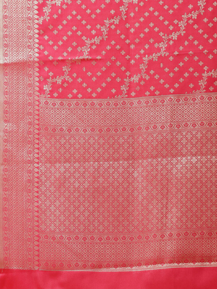 Cotton Saree with Zari Border Booti