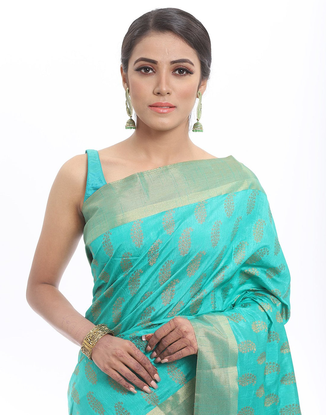 MBZ Meena Bazaar-Art Handloom Woven Saree