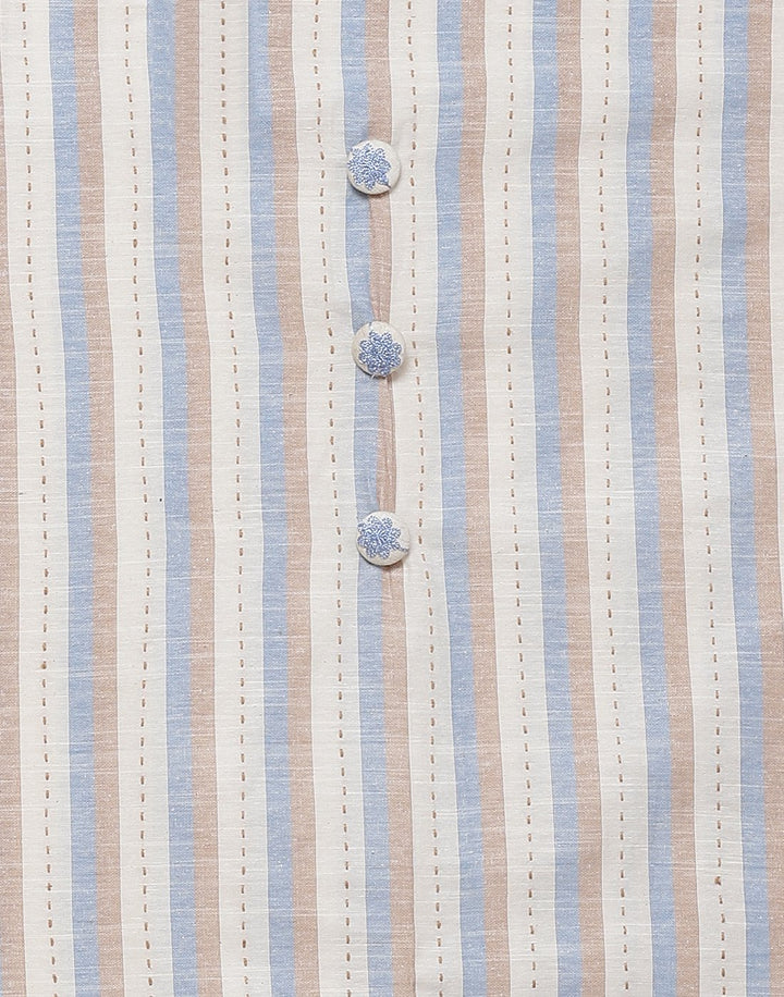 Cotton Embroidered Suit Piece