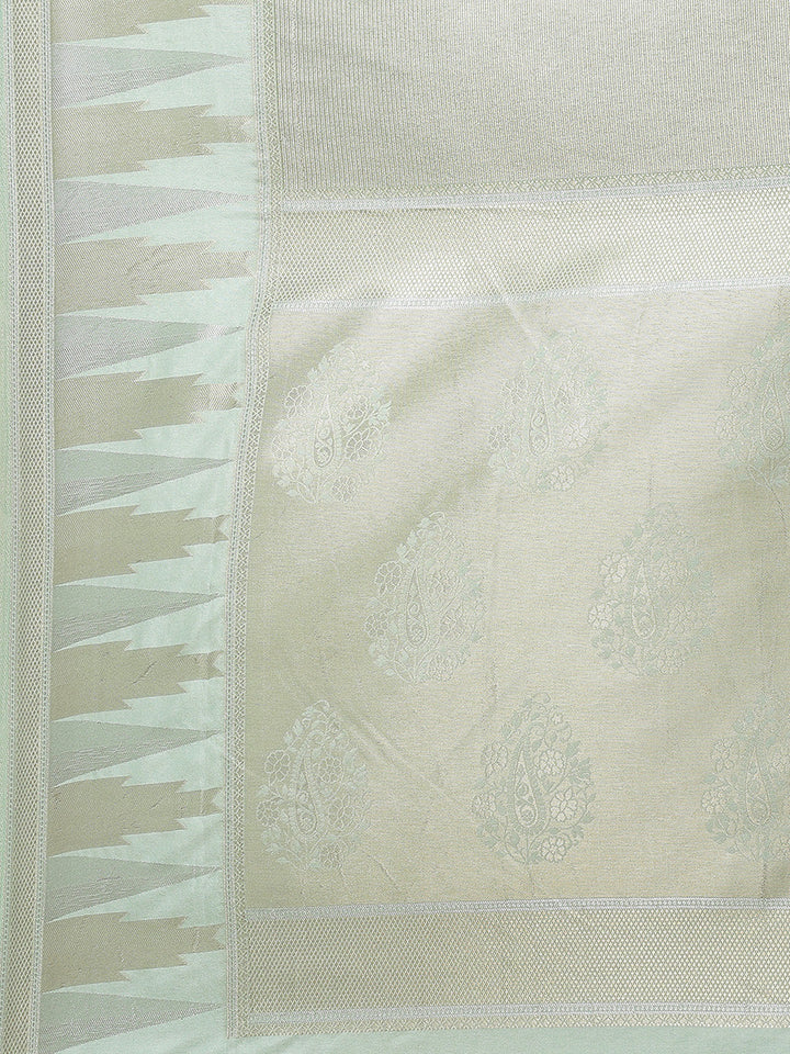 Zari Jaal Handloom Woven Saree