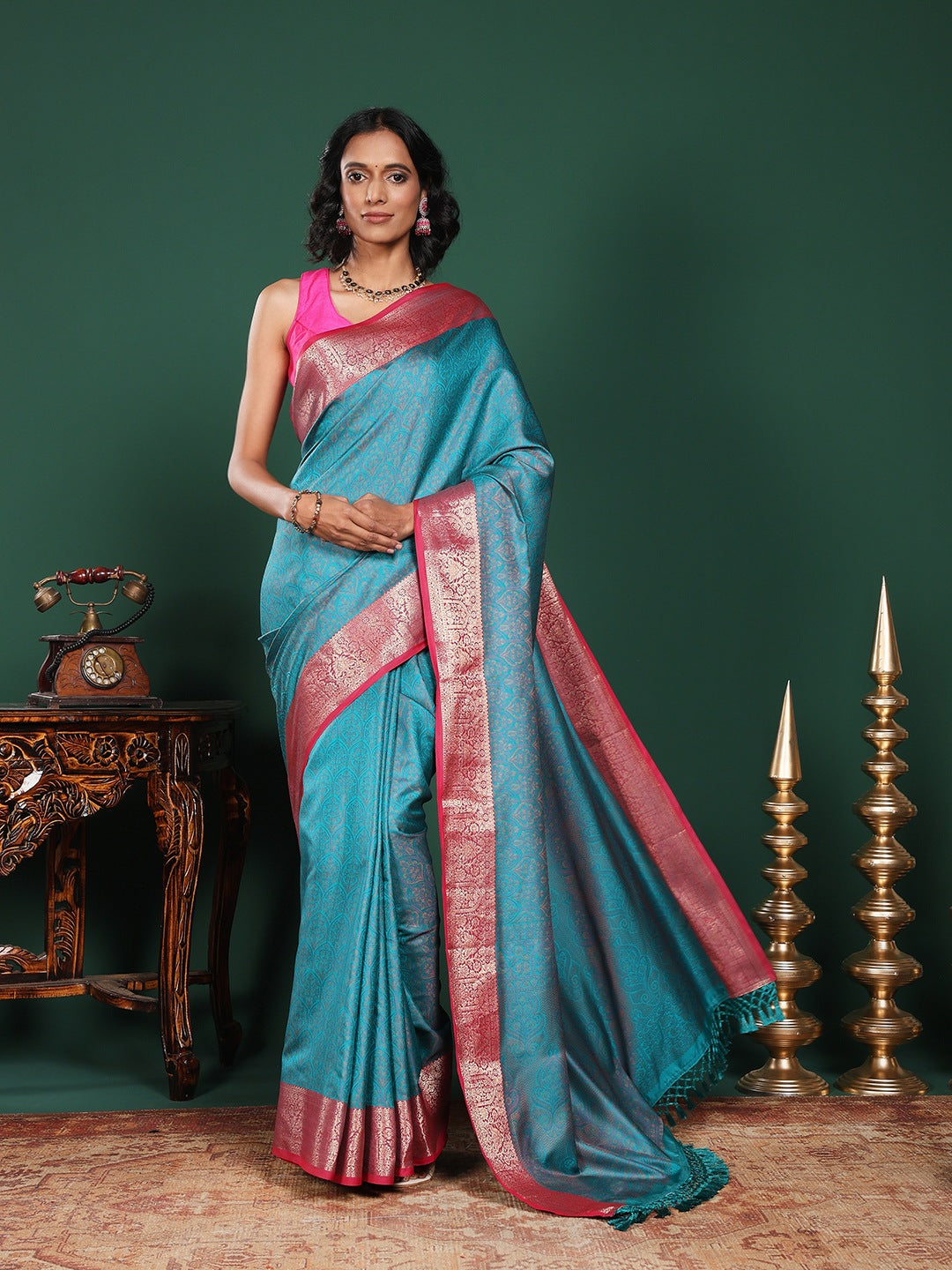 Woven Design Art Silk Saree