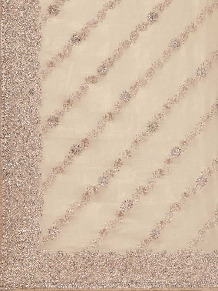 Stone Embroidered Banarasi Saree