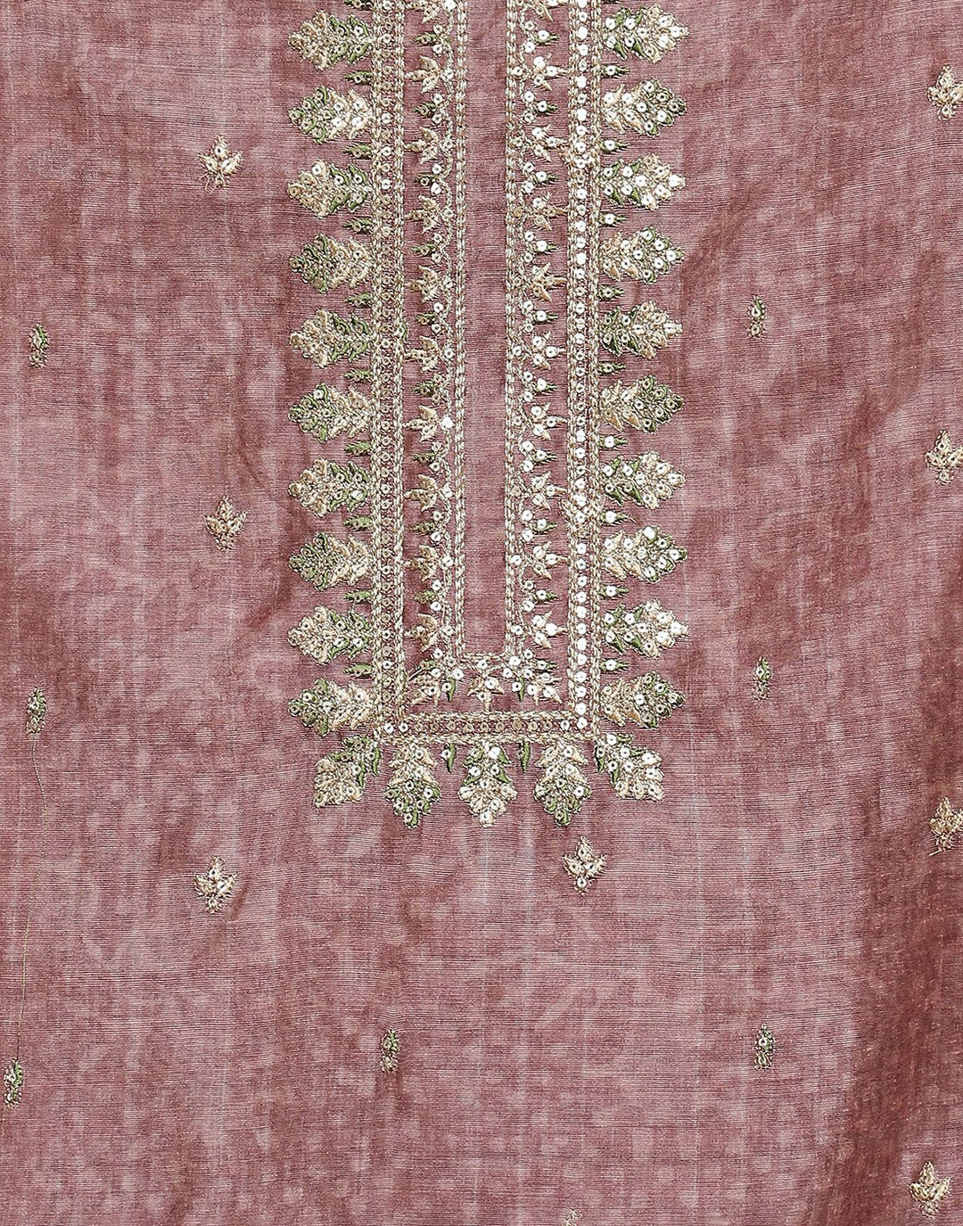 Chanderi Embroidered Suit piece