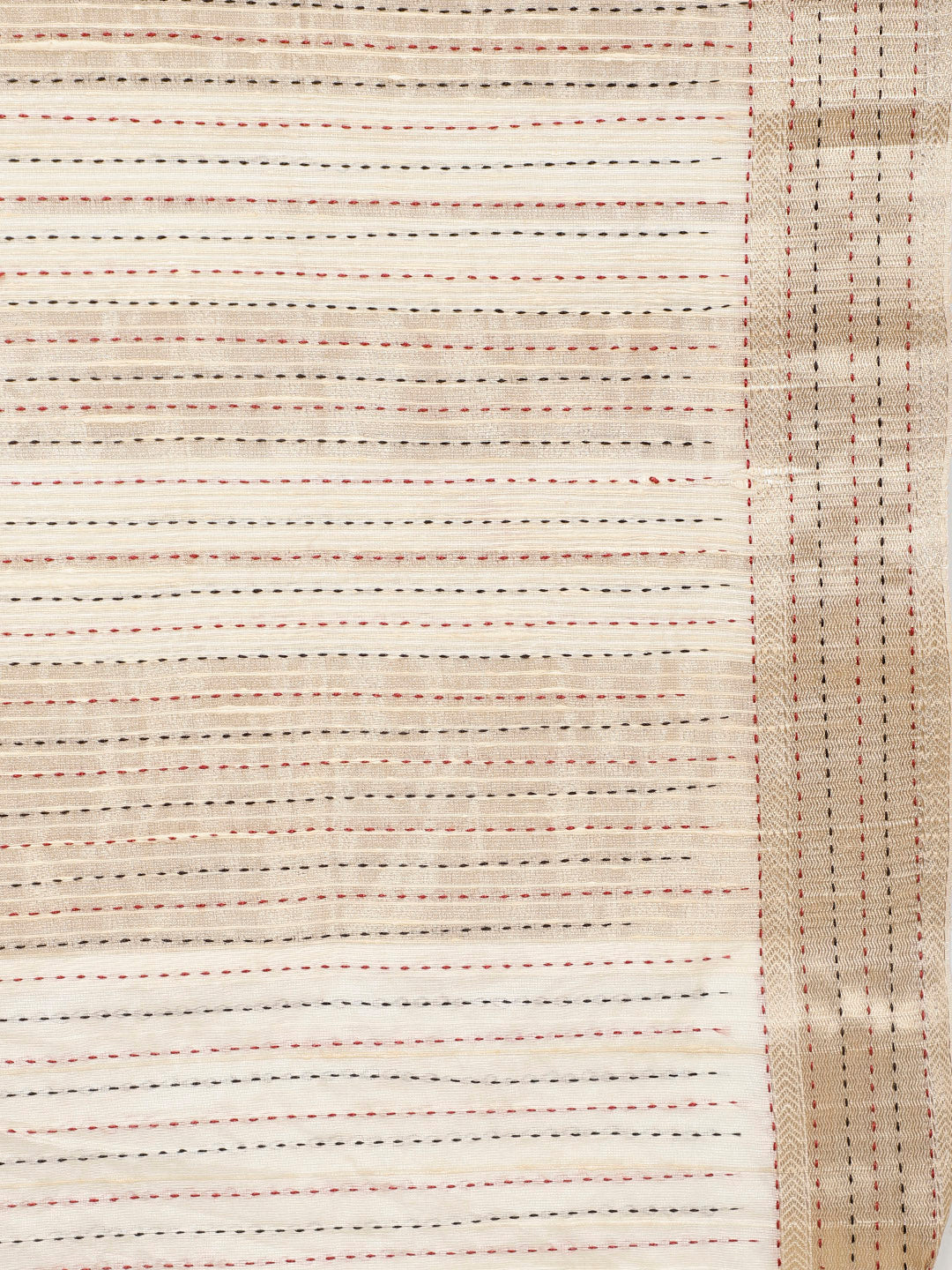 Printed Tussar Saree