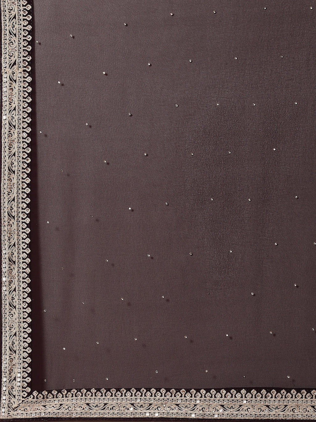 Embroidered Georgette Saree