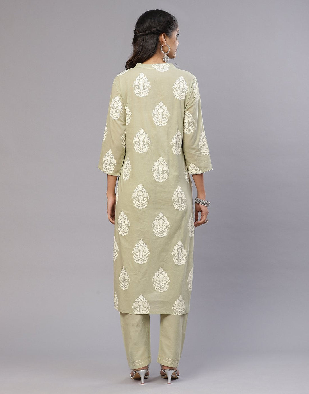 Cotton Printed Kurti Palazzo Set
