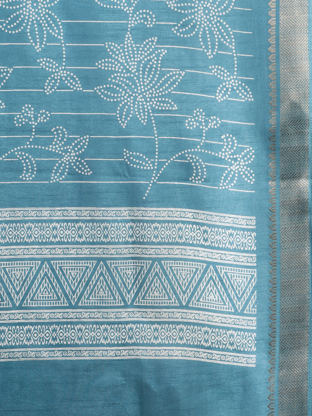 Maheshwari Printed Dola Cotton Saree