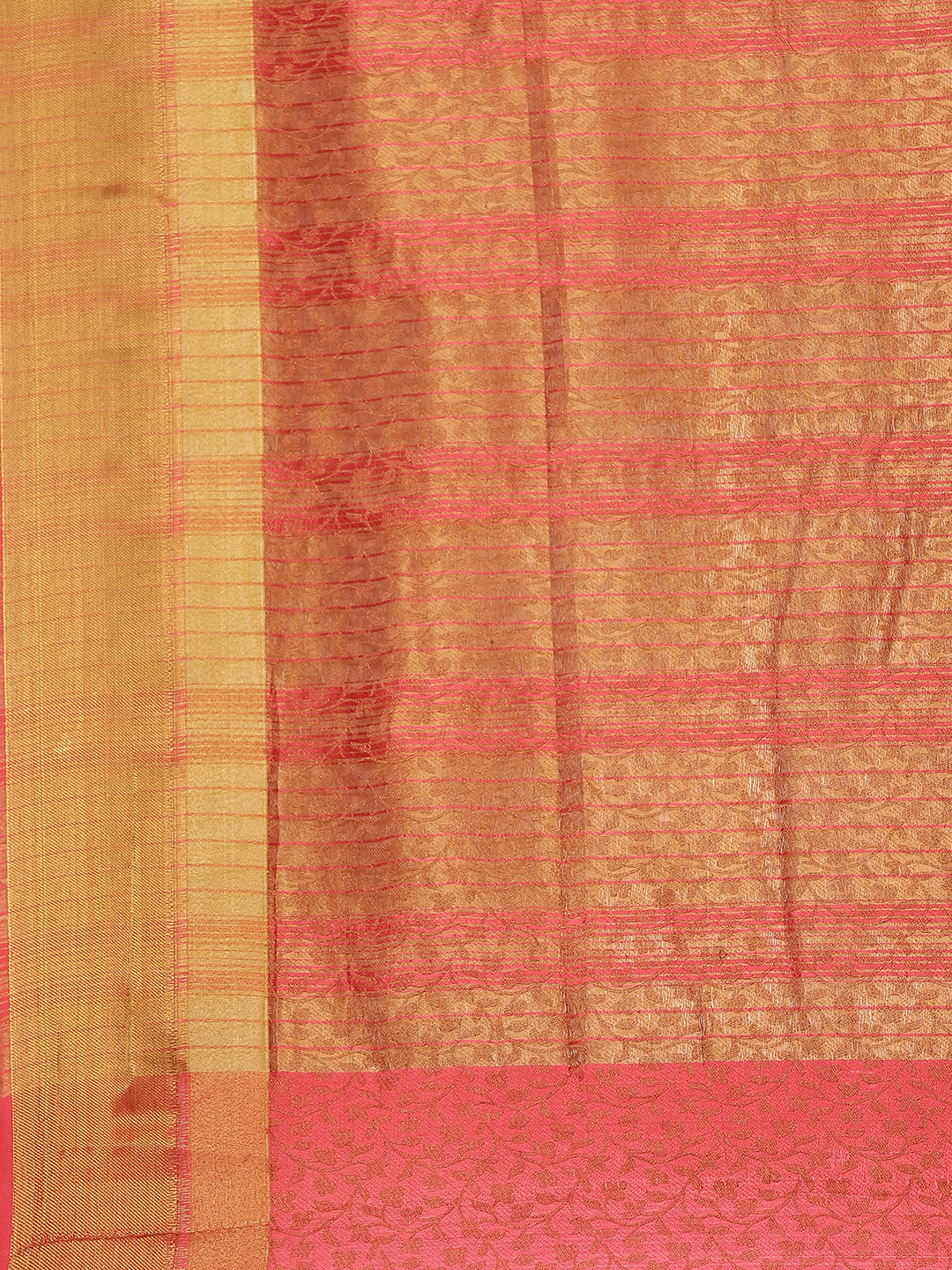 Art Handloom Saree With Jacquard Zari Border