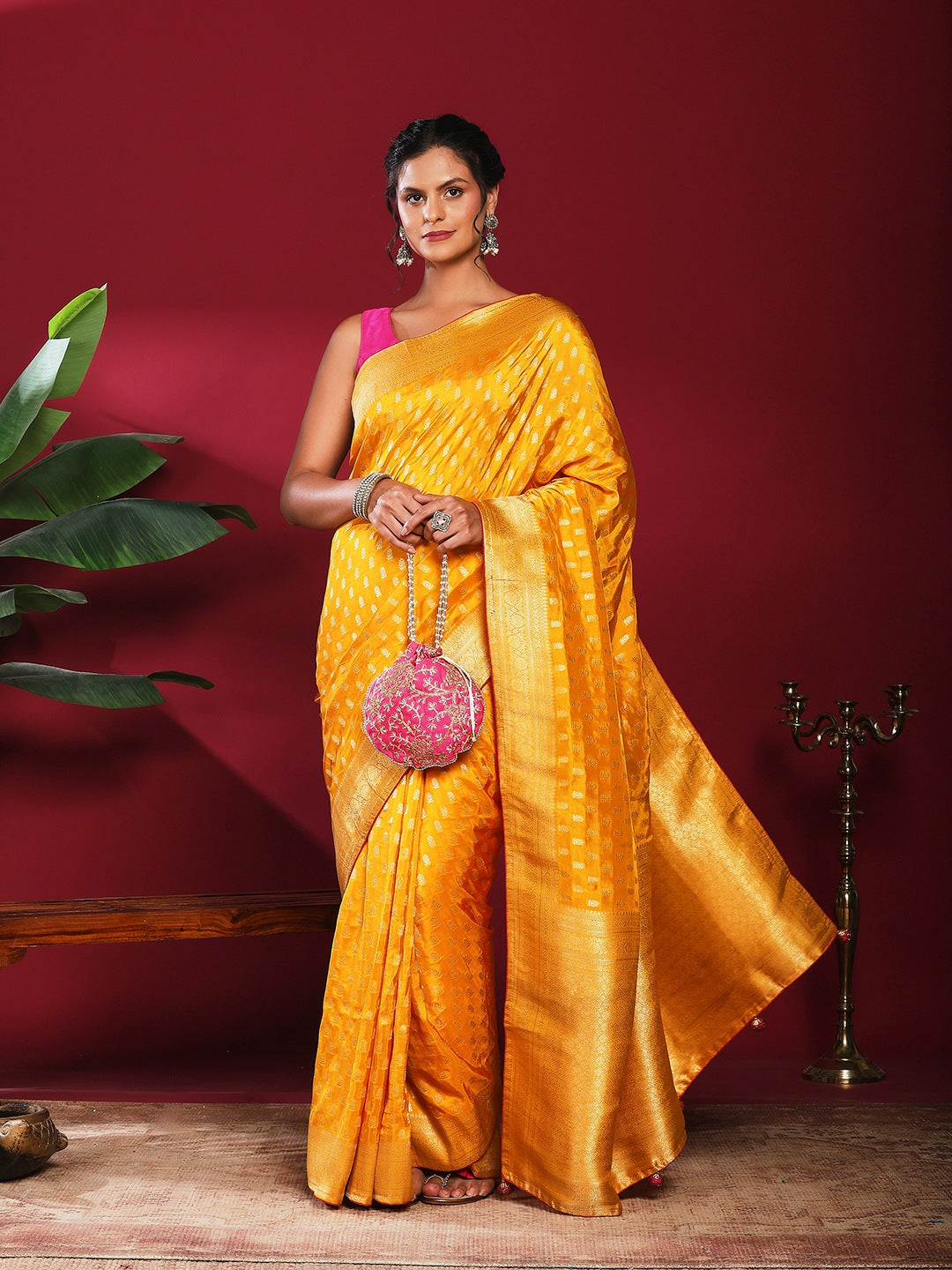 Woven Design Dola Silk Saree