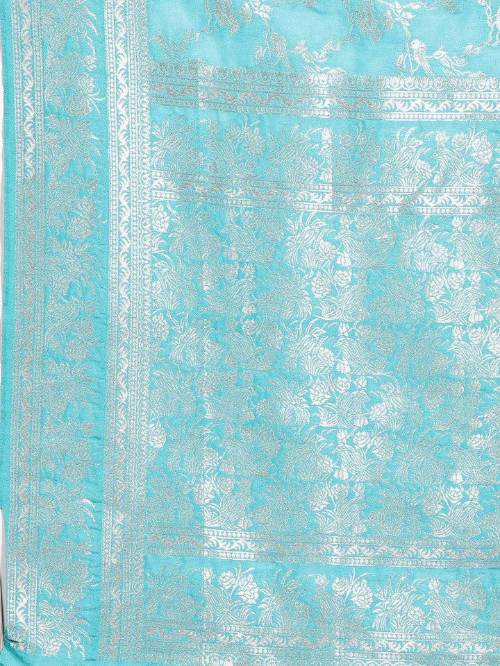 Khaddi Woven Art Silk Saree