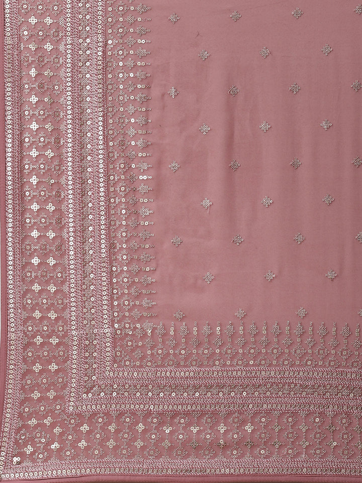 Sequin Embroidered Georgette Saree