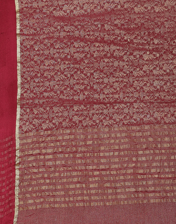 Zari Jaal Georgette Saree