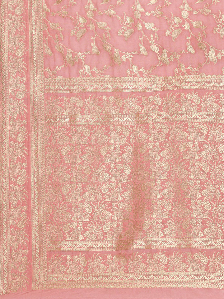 Zari Zaal Art Handloom Woven Saree