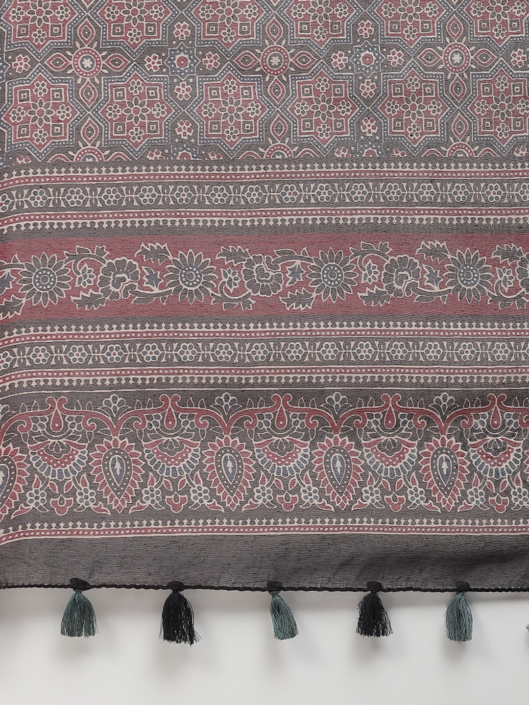 Bandhani Printed Cotton Saree