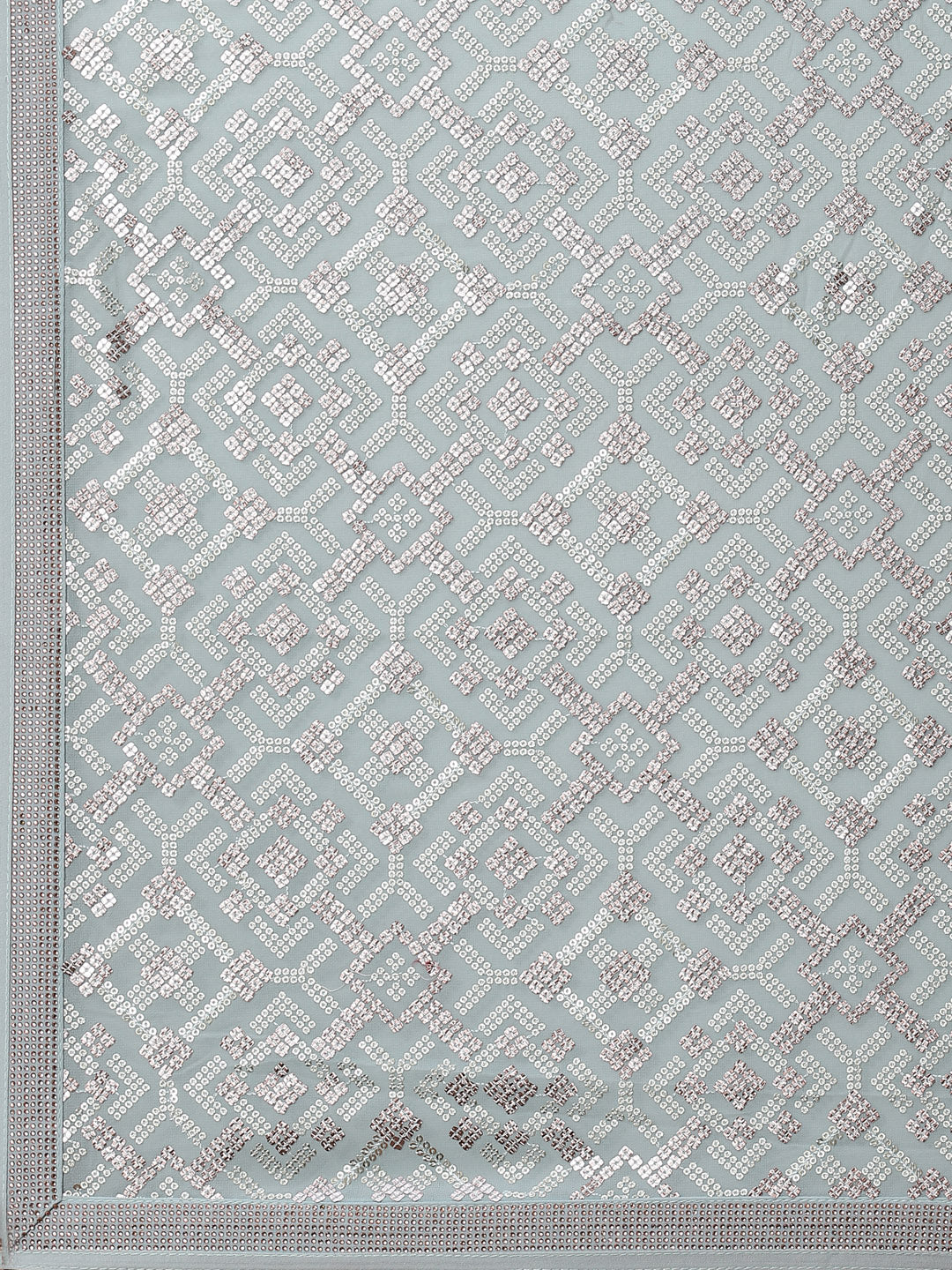 Sequin Embroidered Georgette Saree