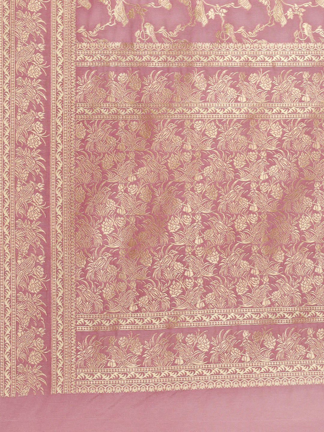 Zari Zaal Art Handloom Woven Saree