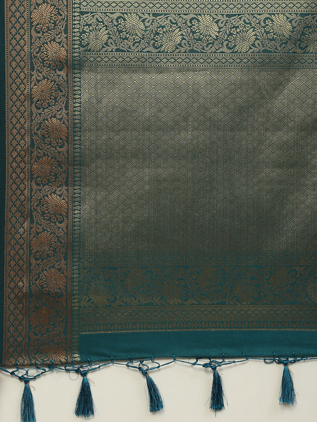 Zari Jaal Handloom Woven Saree