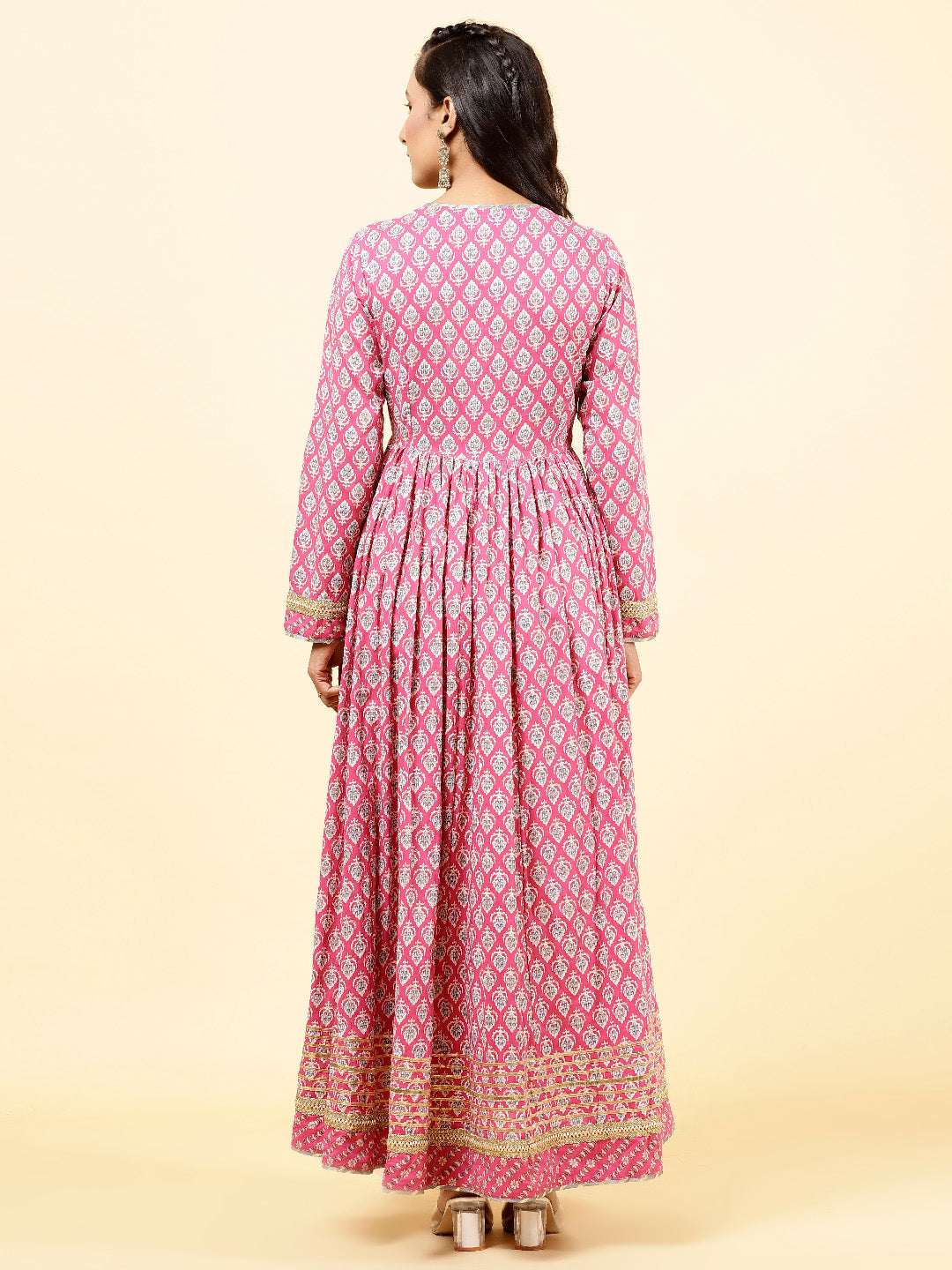 Floral Printed Cotton Kurta