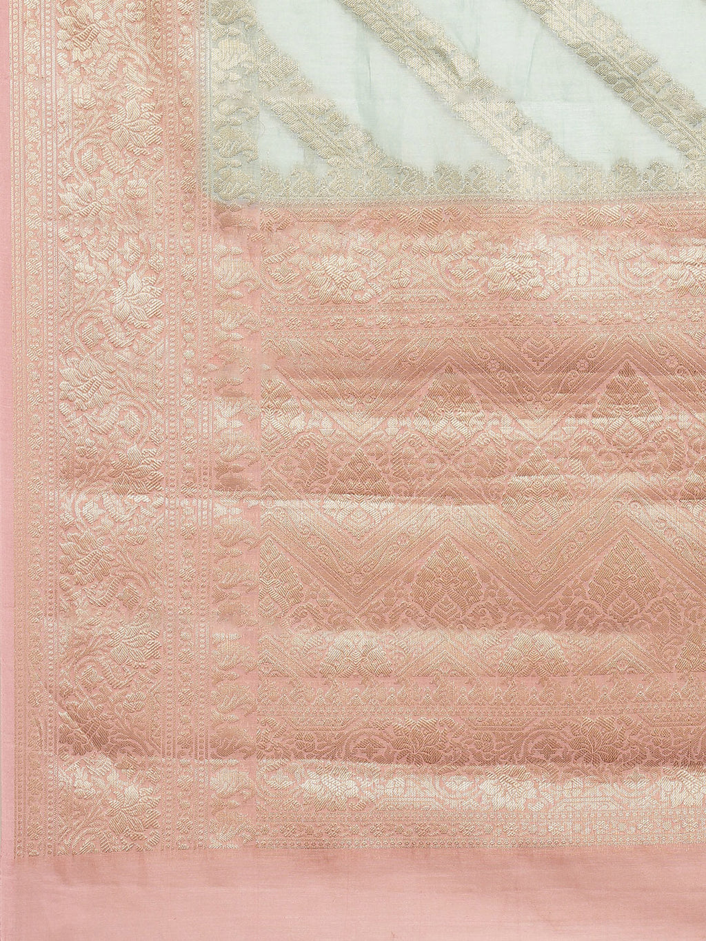 Zari Jaal Cotton Woven Saree