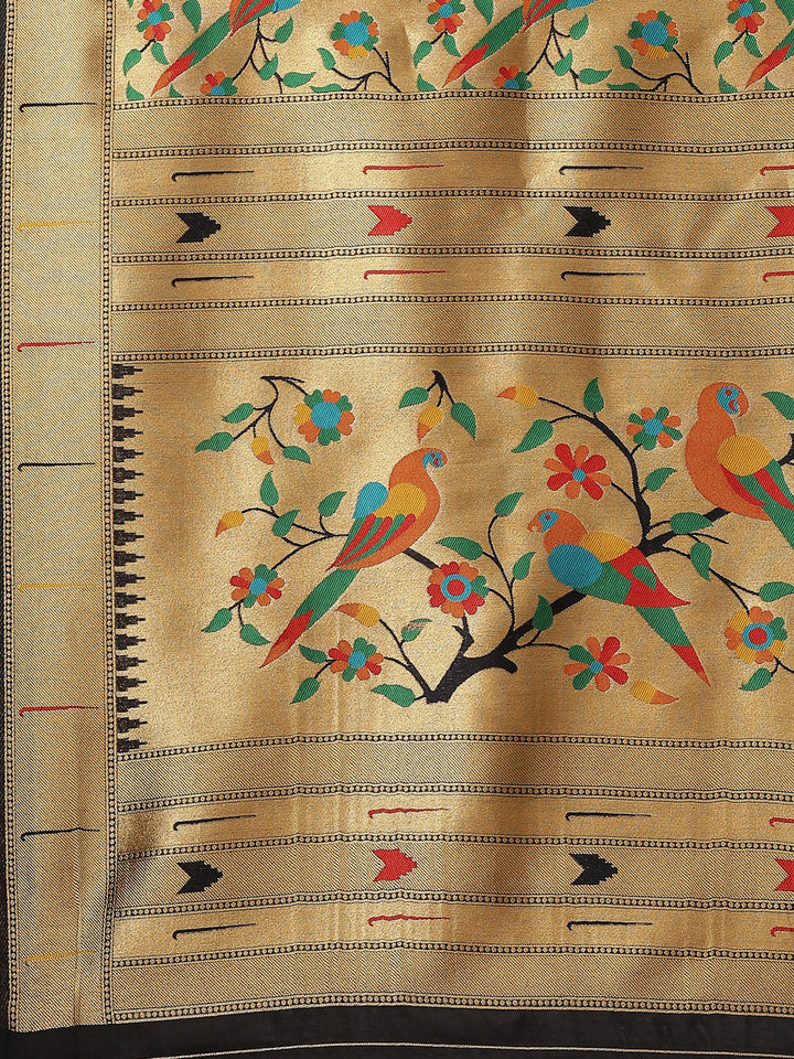 Zari Booti Art Handloom Woven Saree