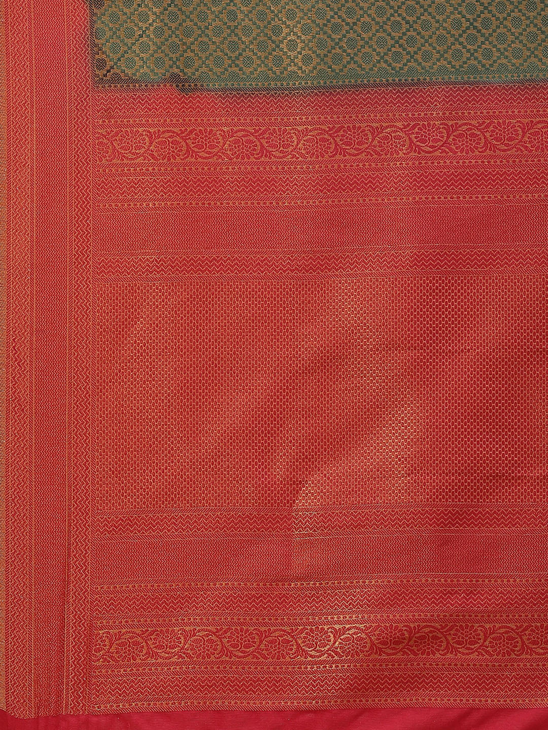Brocade Zari Jaal Art Handloom Woven Saree