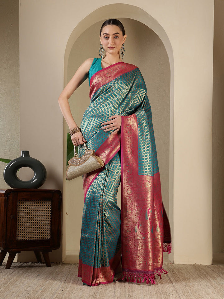 Woven Design Art Silk Saree