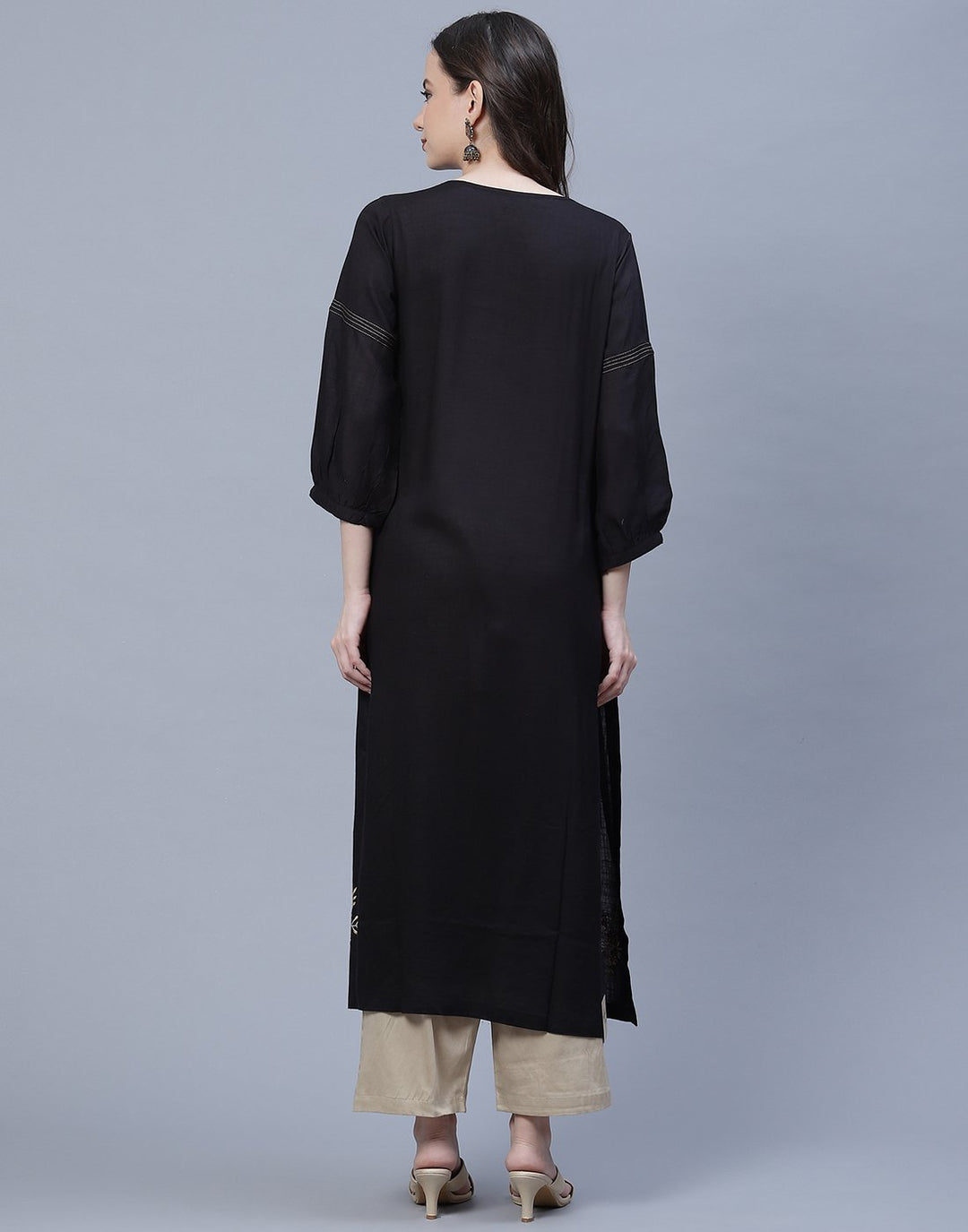 Cotton Embroidered Kurti