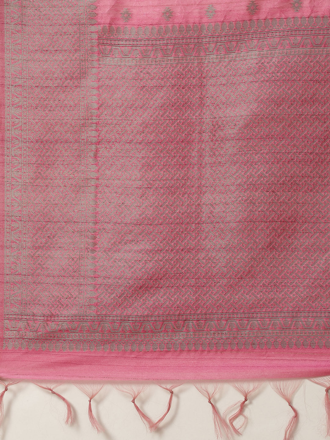 Zari Booti Tussar Woven Saree