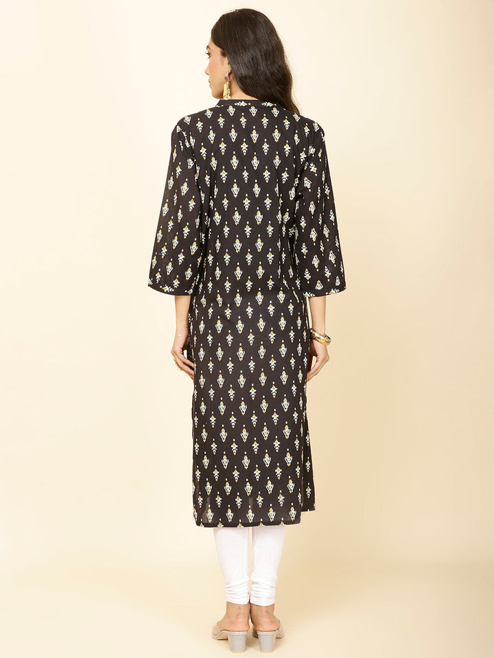 Printed Cotton Kurta