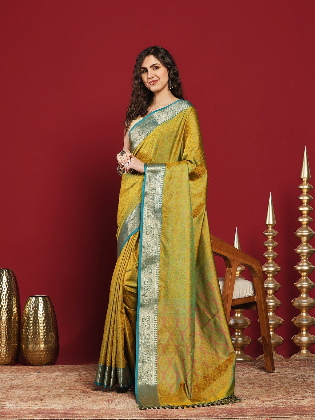 Woven Design Art Silk Saree