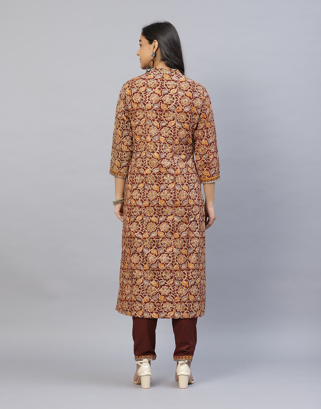 Cotton Printed Kurti with Pant Set