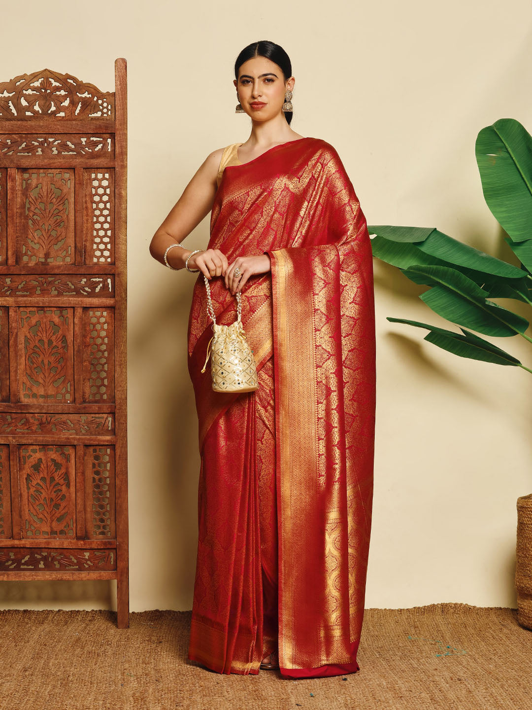 Woven Design Art Silk Saree