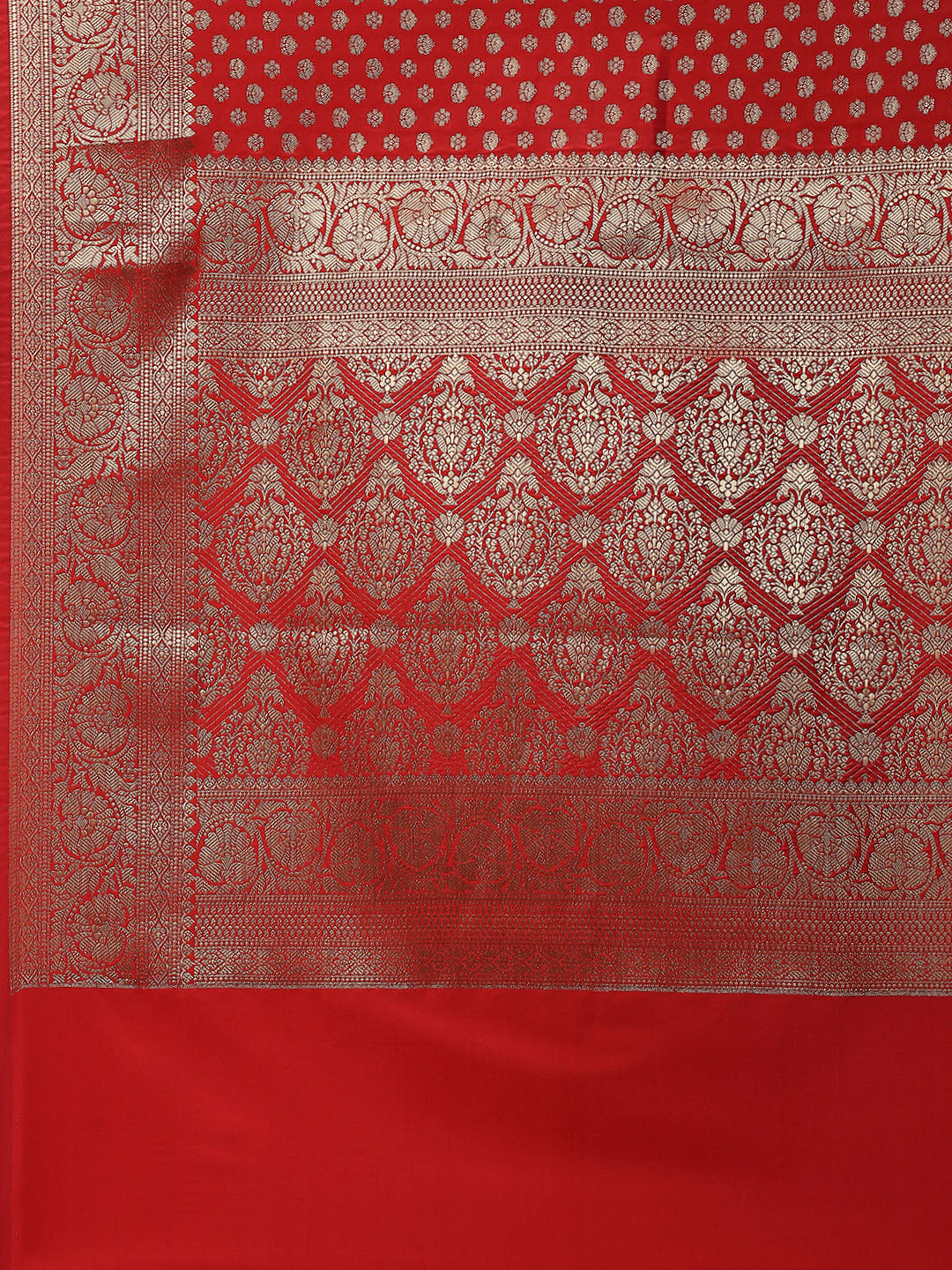 Zari Booti Woven Art Silk Banarsi Saree