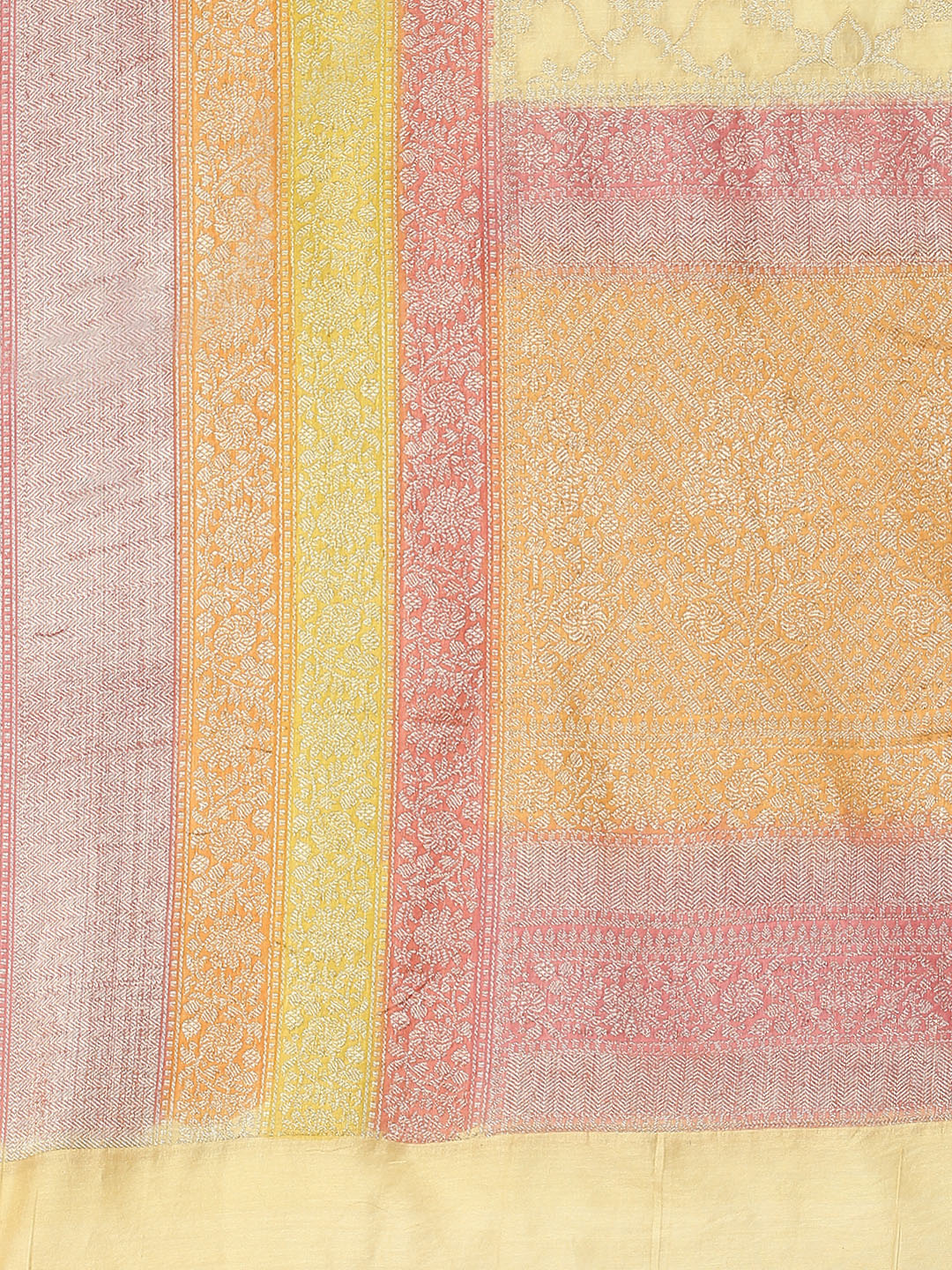 Zari Jaal Cotton Woven Saree
