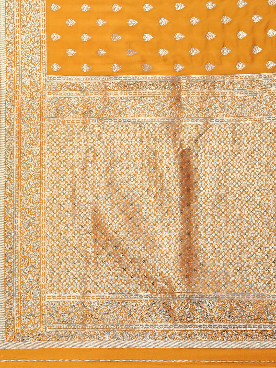 Swarovski Embroidered Banarasi Handloom Saree