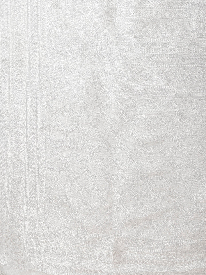 Brocade Zari Jaal Handloom Woven Saree