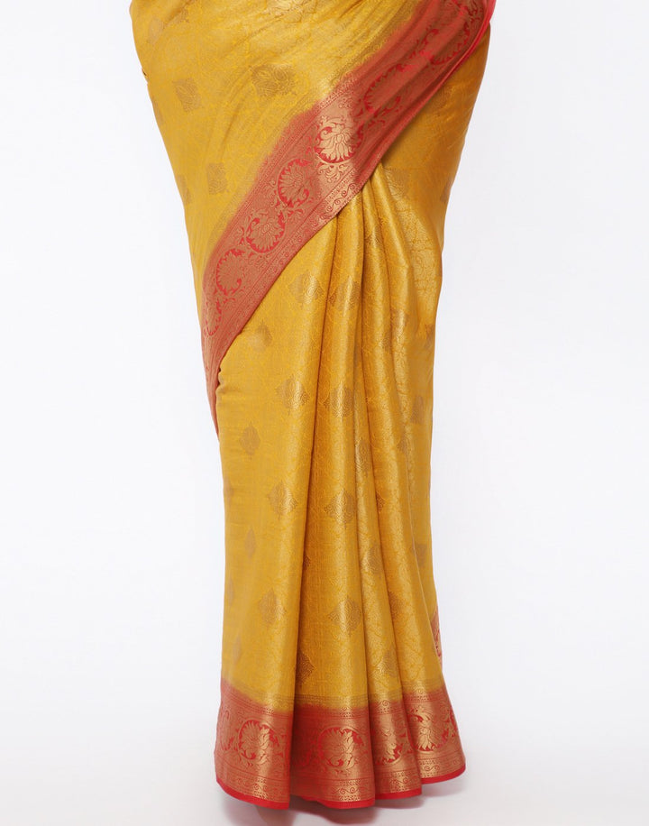 MBZ Meena Bazaar-Art Handloom Woven Saree
