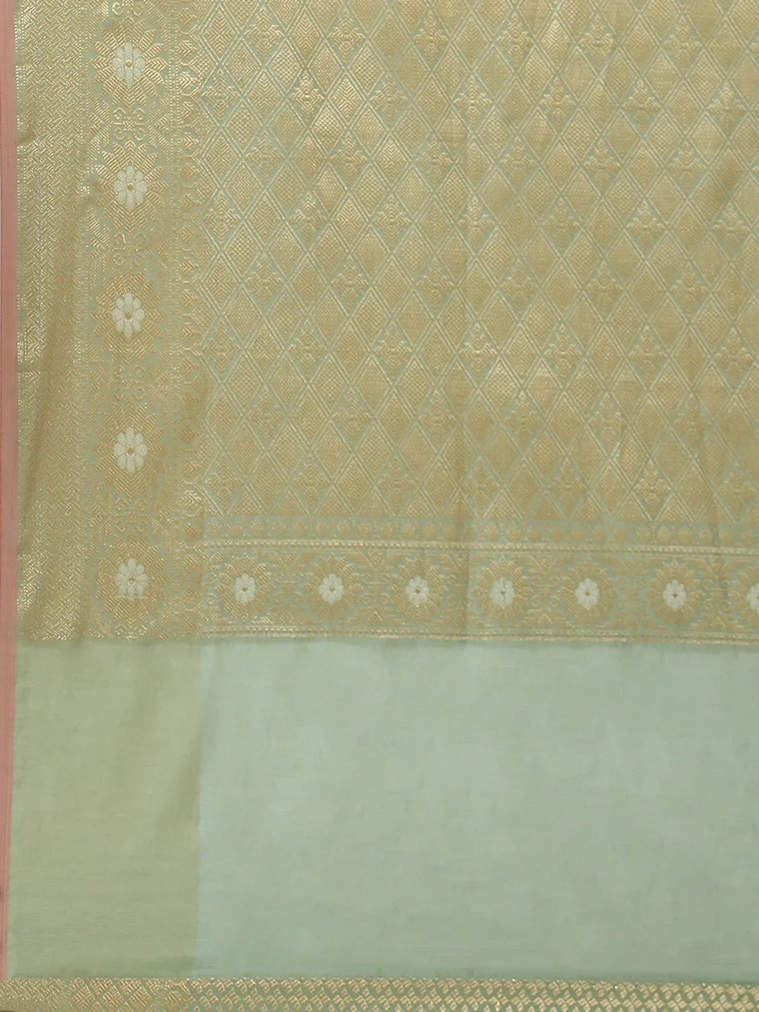 Zari Booti Cotton Woven Saree
