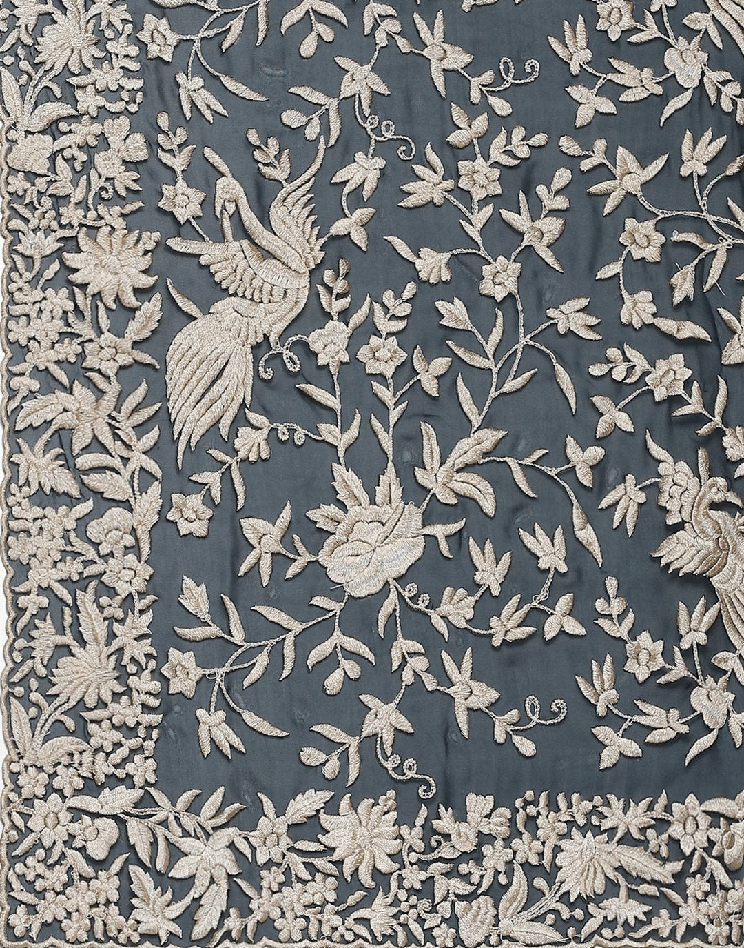 Art Georgette Embroidery Saree