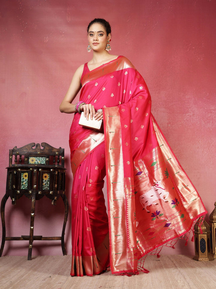 Woven Design Art Silk Saree