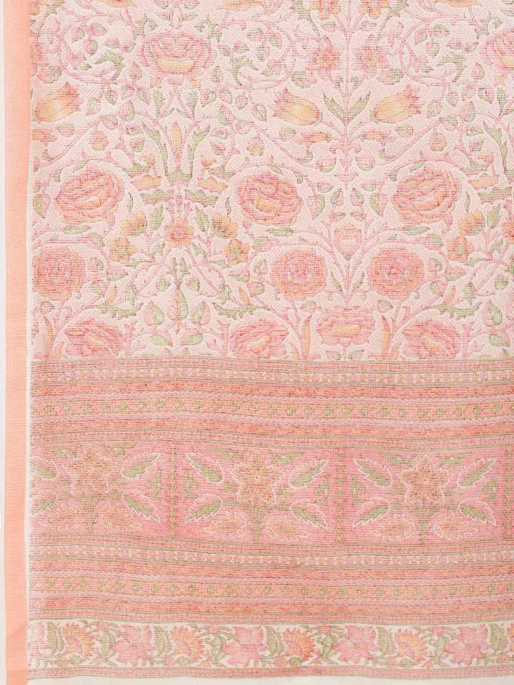 Printed Cotton Saree