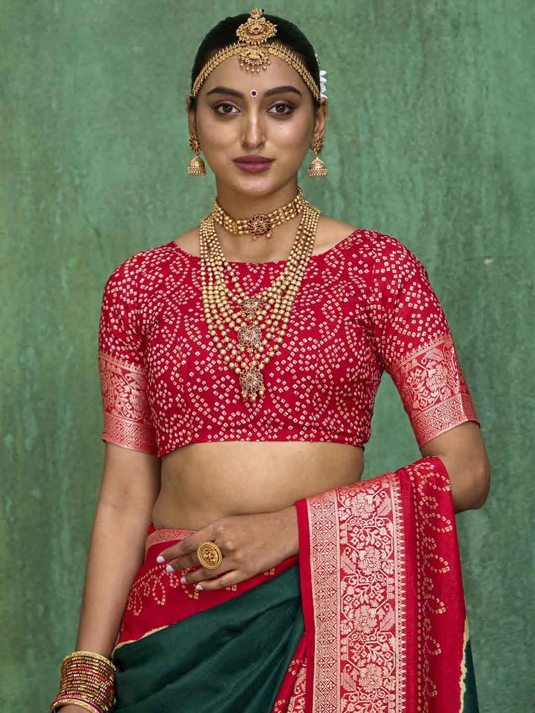 Printed Art Silk Saree