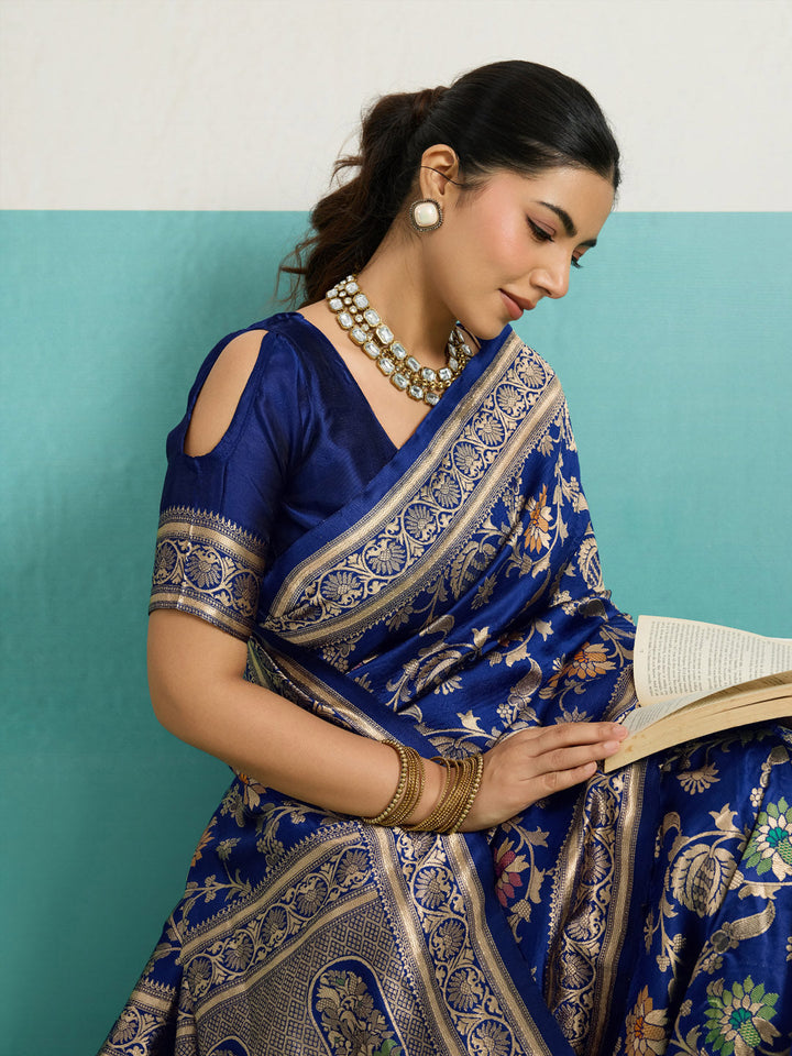 Woven Design Art Silk Saree