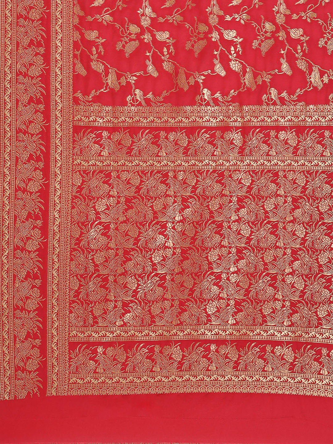 Zari Zaal Art Handloom Woven Saree