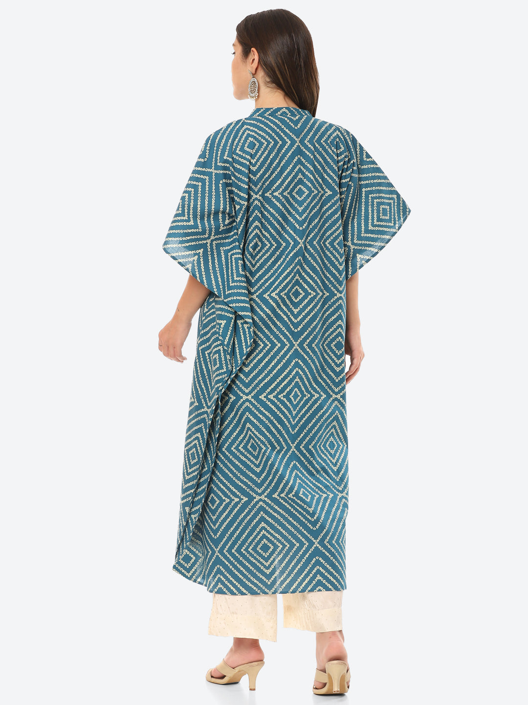 Printed Cotton Kaftan Kurta