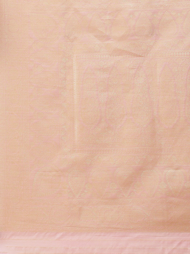 Zari Booti Woven Cotton Saree