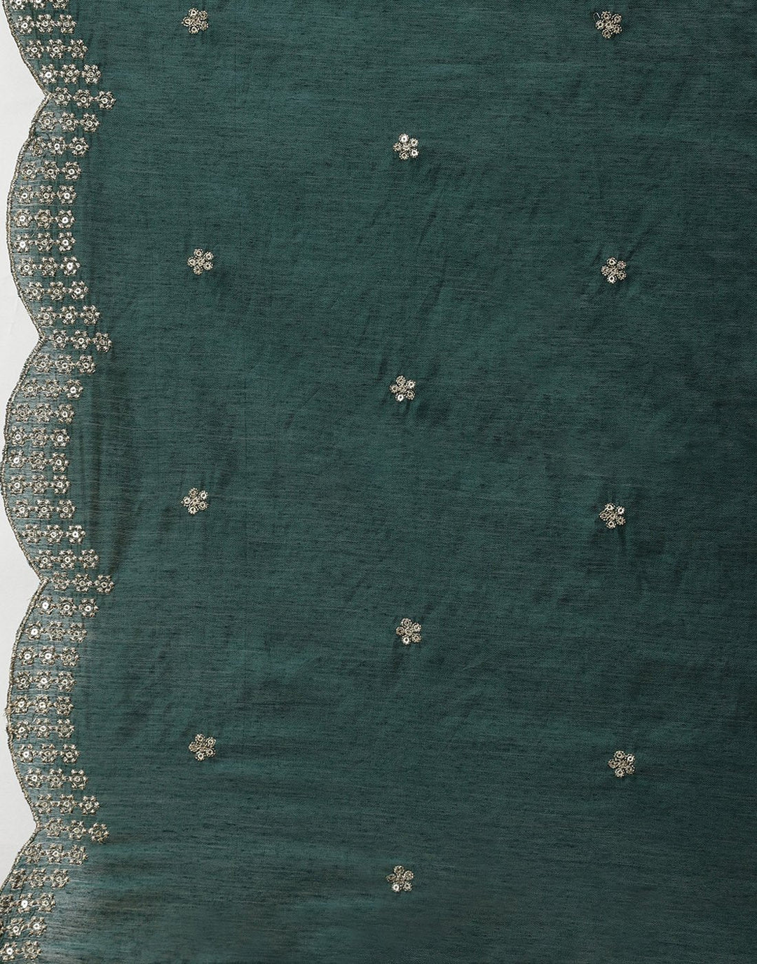 Embroidered Chanderi Suit Piece