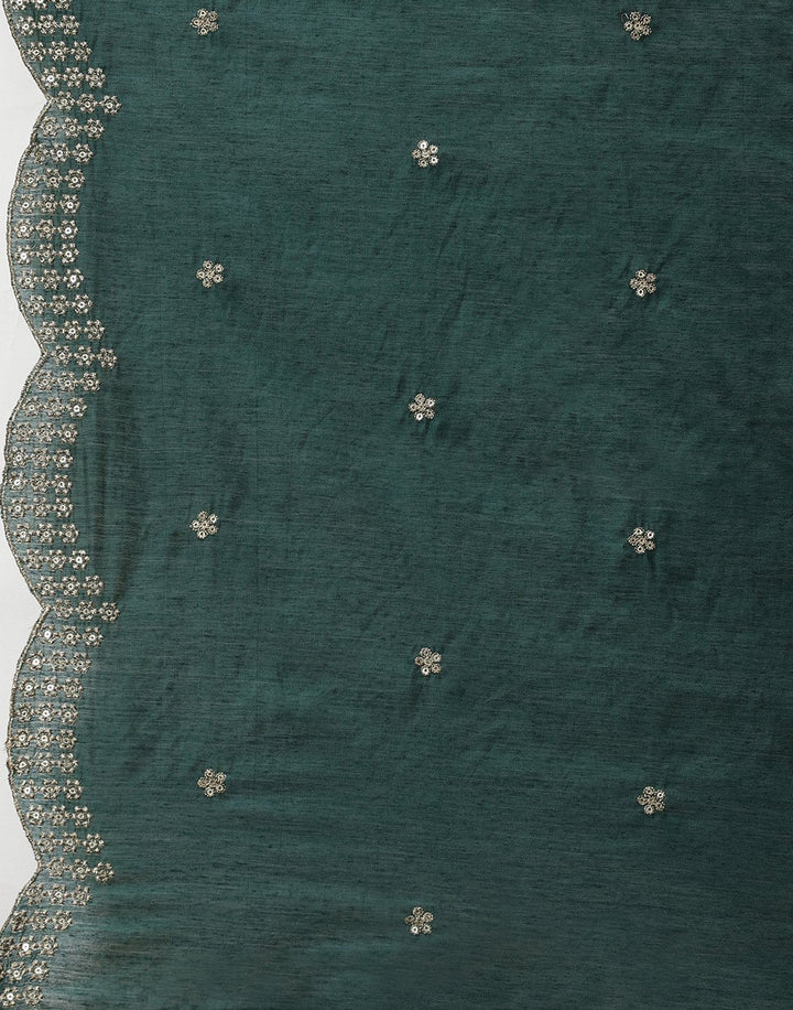 Embroidered Chanderi Suit Piece