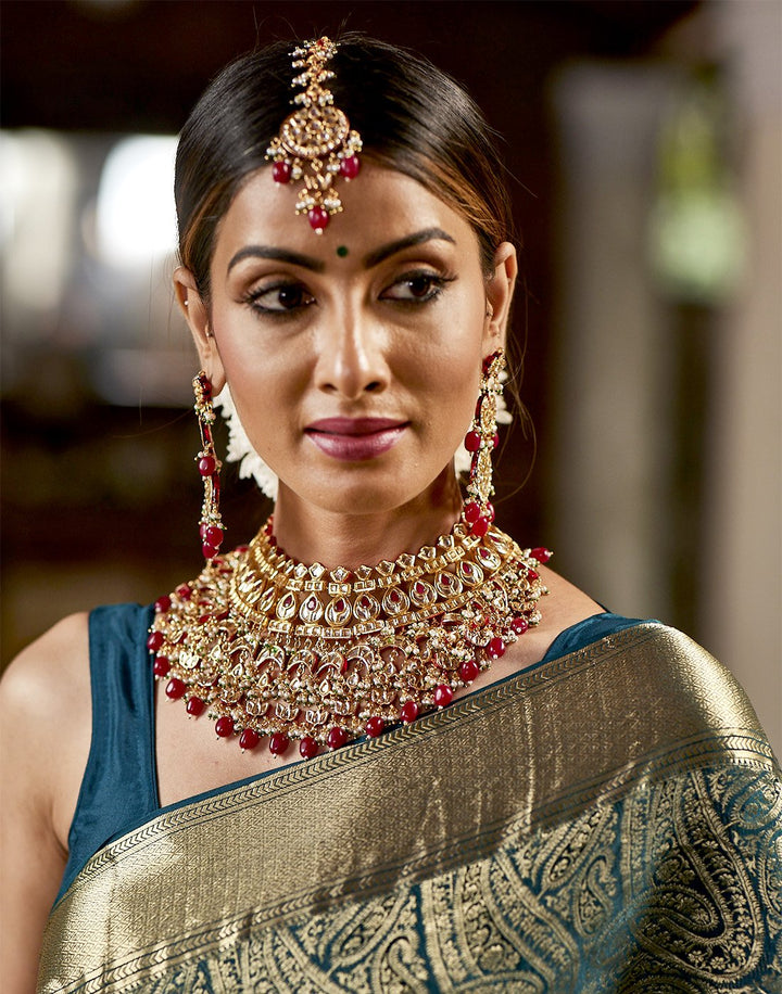 MBZ Meena Bazaar-Crepe Woven Silk Saree