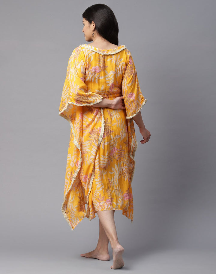 Cotton Printed Kaftan